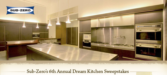 SubZero's 6th Annual Dream Kitchen