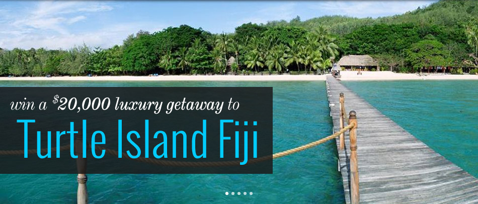 Win a $20,000 luxury getaway to Turtle Island Fiji