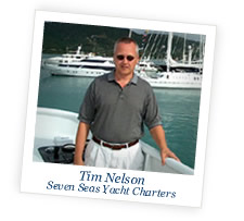 Tim Nelson of Seven Seas Yacht Charters